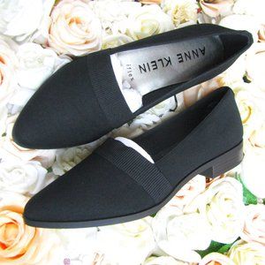 Anne Klein stretch slip on loafers